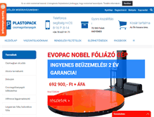 Tablet Screenshot of csomagoloanyagok.com
